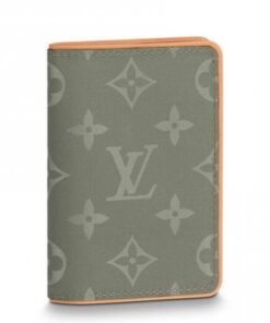 Replica Louis Vuitton Pocket Organizer Monogram Titanium M63233 BLV1117