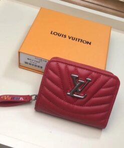Replica Louis Vuitton Red New Wave Zipped Compact Wallet M63790 BLV1009 2