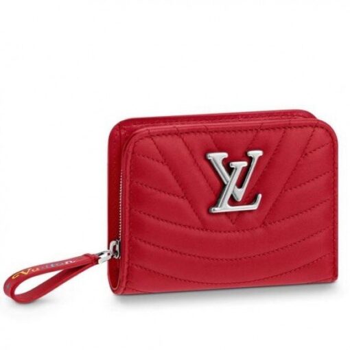 Replica Louis Vuitton Red New Wave Zipped Compact Wallet M63790 BLV1009