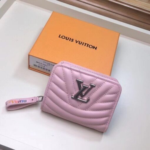 Replica Louis Vuitton Pink New Wave Zipped Compact Wallet M63791 BLV1008 2