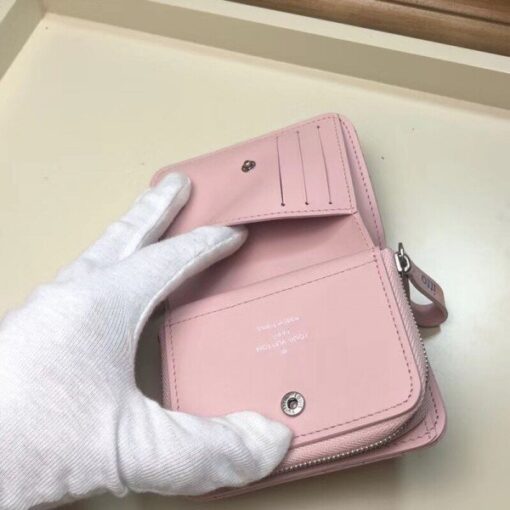 Replica Louis Vuitton Pink New Wave Zipped Compact Wallet M63791 BLV1008 8