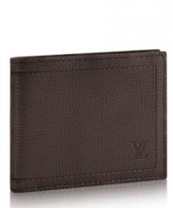 Replica Louis Vuitton Compact Wallet Utah Leather M64136 BLV1122