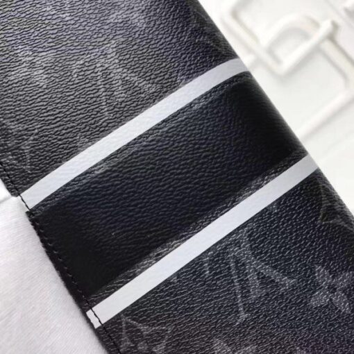 Replica Louis Vuitton Brazza Wallet Monogram Eclipse M64438 BLV1105 2