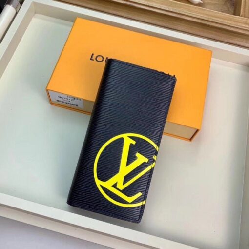 Replica Louis Vuitton Brazza Wallet Epi Leather M67910 BLV1054 2