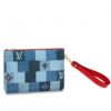 Replica Louis Vuitton Flore Chain Wallet Monogram Denim M69036 BLV477 10