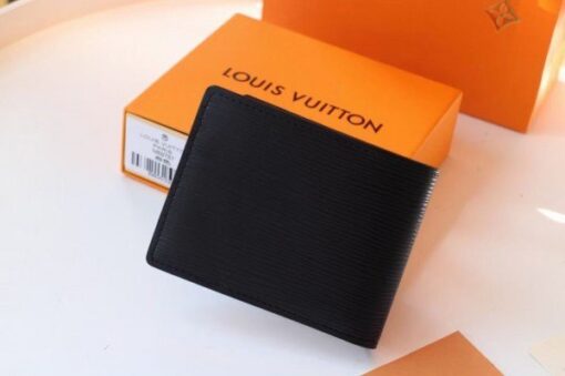 Replica Louis Vuitton Multiple Wallet Epi Damier Graphite M69538 BLV1057 3