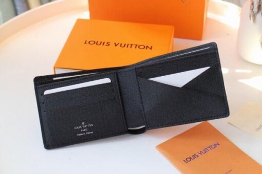 Replica Louis Vuitton Multiple Wallet Epi Damier Graphite M69538 BLV1057 6