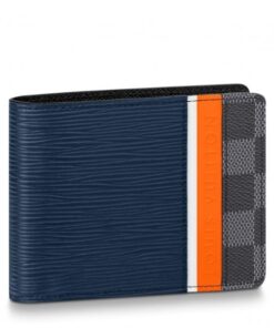 Replica Louis Vuitton Multiple Wallet Epi Damier Graphite M69539 BLV1058