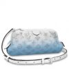 Replica Louis Vuitton Bella Bag In Gradient Blue Mahina Leather M57856 BLV247 11