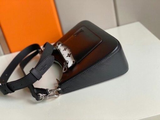Replica Louis Vuitton White Marelle Bag Epi Leather M80689 BLV166 6