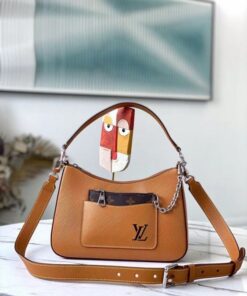 Replica Louis Vuitton Brown Marelle Bag Epi Leather M80794 BLV180 2