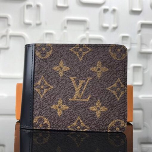 Replica Louis Vuitton Gaspar Wallet Monogram Macassar M93801 BLV1091 2