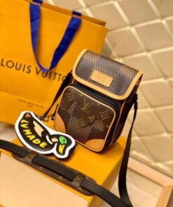 Replica Louis Vuitton Nano Amazone Messenger Bag N40357 BLV902 2
