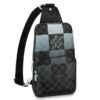 Replica Louis Vuitton Amazone Sling Bag Monogram Eclipse M45439 BLV862 10
