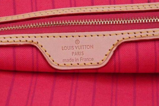Replica Louis Vuitton Delightful MM Bag Damier Azur N41448 BLV062 7