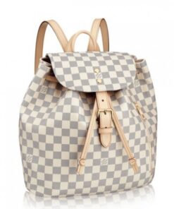 Replica Louis Vuitton Sperone Backpack Damier Azur N41578 BLV015