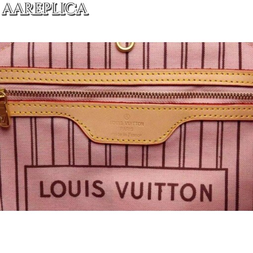 Replica Louis Vuitton Neverfull GM Bag Damier Azur N41604 BLV069 5