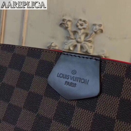 Replica Louis Vuitton Graceful PM Bag Damier Ebene N44044 BLV131 4