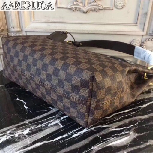 Replica Louis Vuitton Graceful PM Bag Damier Ebene N44044 BLV131 7