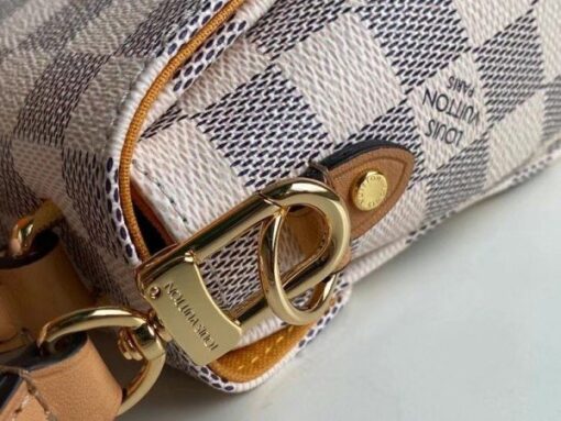 Replica Louis Vuitton Damier Azur Croisette Bag With Braided Strap N50053 BLV042 6
