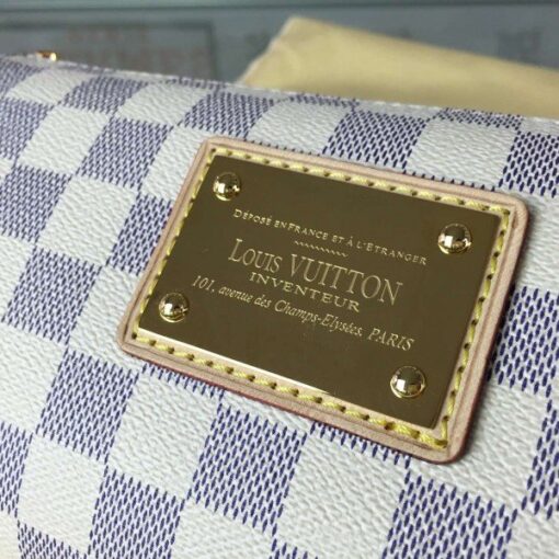 Replica Louis Vuitton Eva Clutch Bag Damier Azur N55214 BLV063 4