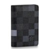 Replica Louis Vuitton Brazza Wallet Damier Graphite Pixel N60162 BLV1033 10