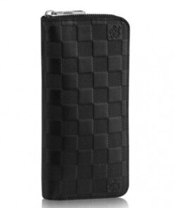Replica Louis Vuitton Zippy Vertical Wallet Damier Infini N63548 BLV1044