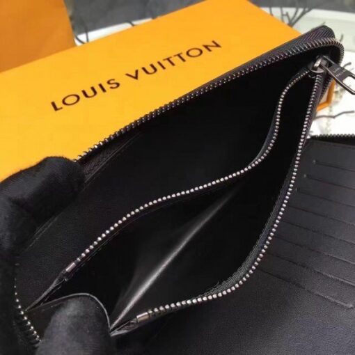 Replica Louis Vuitton Zippy Vertical Wallet Damier Infini N63548 BLV1044 6