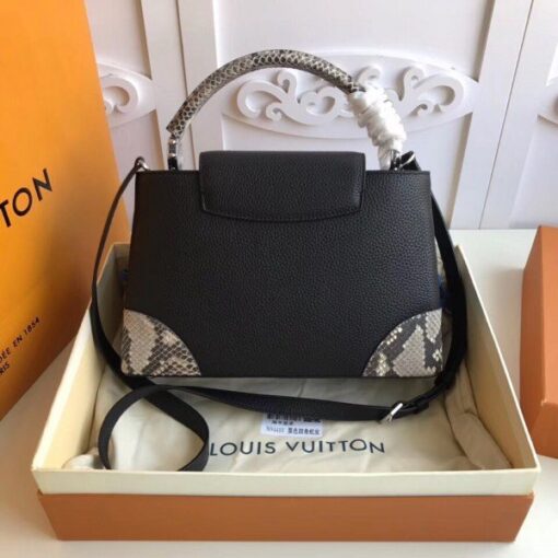 Replica Louis Vuitton Capucines PM Bag Python N94410 BLV841 3