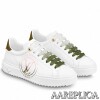 Replica Louis Vuitton Time Out Sneakers with Fuchsia Printed 9