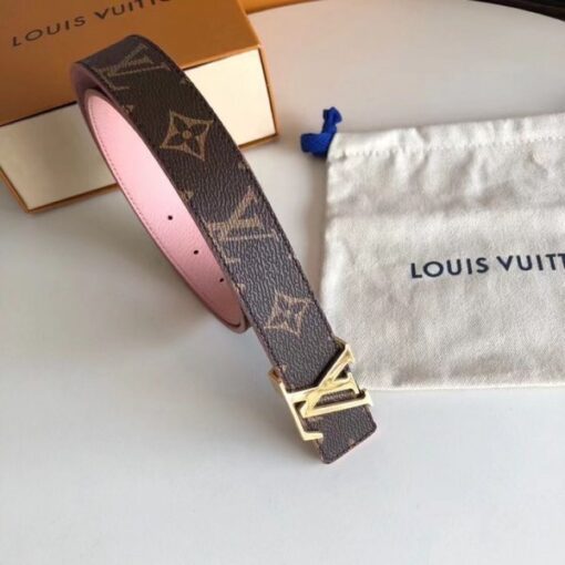 Replica Louis Vuitton LV Initiales 30MM Reversible Belt Monogram M9052U 5