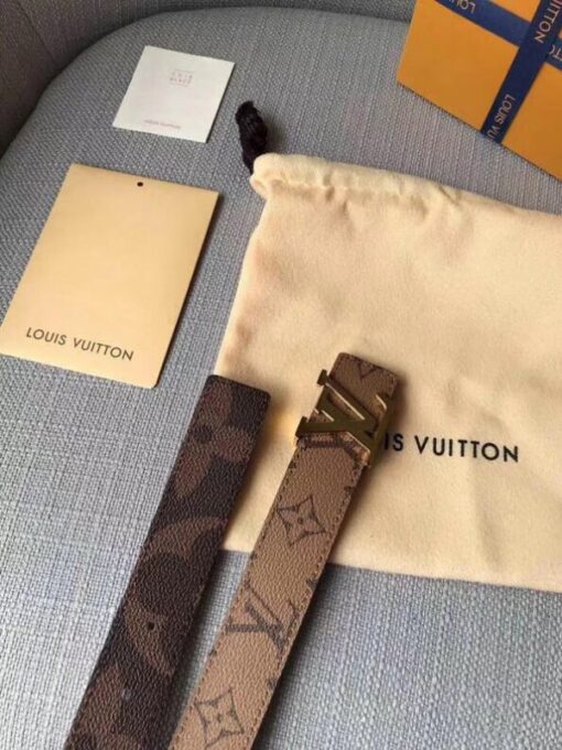 Replica Louis Vuitton LV Iconic 30mm Reversible Belt M0149U 6