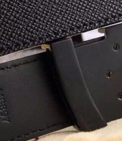 Replica Louis Vuitton Initiales Belt Taiga Leather M6897T 2