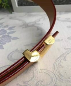 Replica Louis Vuitton Essential V Belt VVN Leather M9025W 2