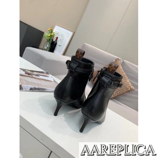 Replica Louis Vuitton Black Call Back Ankle Boots 3