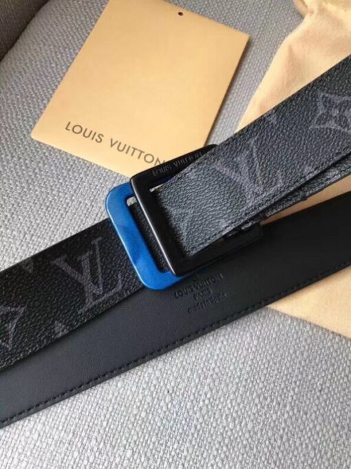 Replica Louis Vuitton LV Orbit 35mm Belt Monogram Eclipse M0136S 3