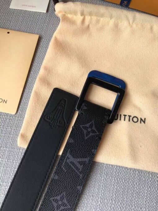 Replica Louis Vuitton LV Orbit 35mm Belt Monogram Eclipse M0136S 6
