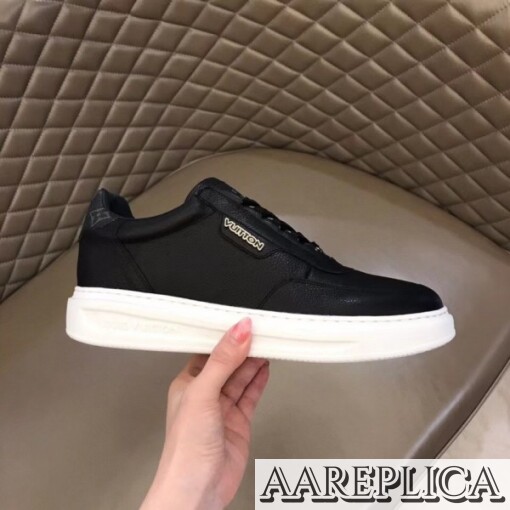 Replica Louis Vuitton Black Beverly Hills Sneakers 2