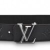 Replica Louis Vuitton Metropole 35mm Belt Monogram Eclipse M0048T 10