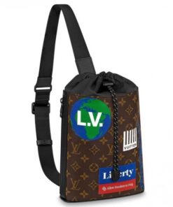 Replica Louis Vuitton Chalk Sling Bag Monogram Canvas M44625