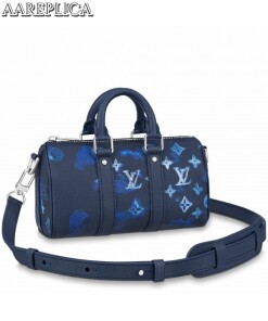 Replica Louis Vuitton Keepall XS Ink Watercolor Leather M57844