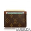 Replica Louis Vuitton Card Holder Monogram Canvas M61733