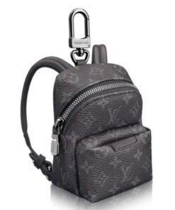 Replica Louis Vuitton Backpack Bag Charm Monogram Eclipse M61964