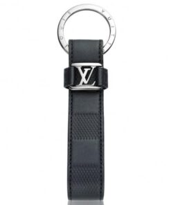 Replica Louis Vuitton LV Dragonne Key Holder Damier Infini M62710