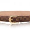 Replica Louis Vuitton Signature 35mm Belt Monogram Denim M0175Q 10