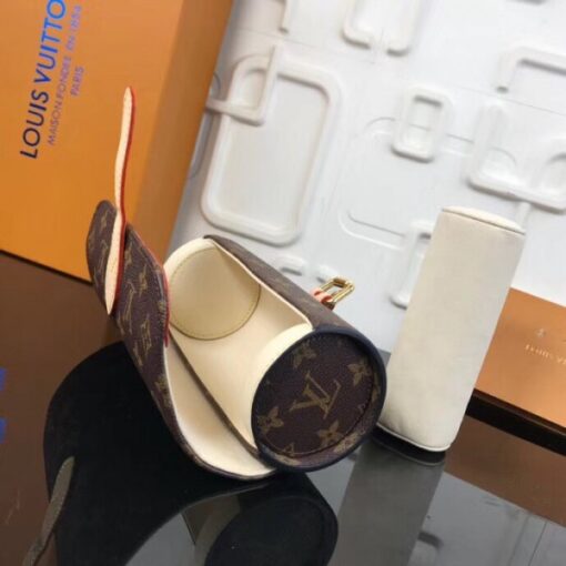 Replica Louis Vuitton 3 Watch Case Monogram Canvas M47530 6