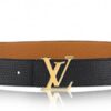 Replica Louis Vuitton Men LV Initiales 40MM Reversible Belt M9151Q