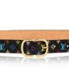Replica Louis Vuitton Mini 25MM Belt Monogram Multicolor M9585W 9
