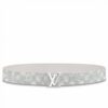 Replica Louis Vuitton LV Initiales Everyday LV 40MM Reversible Belt MP302V 9