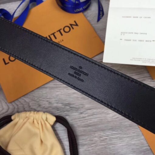Replica Louis Vuitton LV Malletier Monogram 30mm Belt M9312U 5